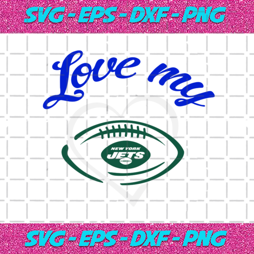 Love My New York Jets Svg SP21122020