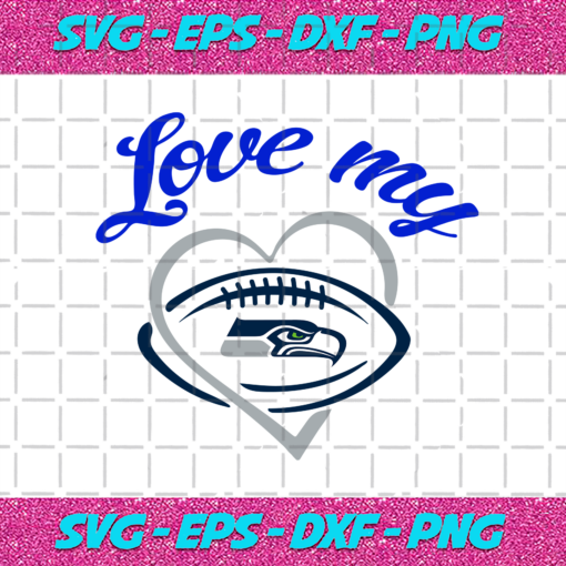 Love My Seattle Seahawks Svg SP21122020
