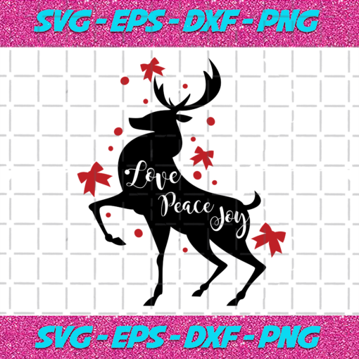 Love Peace Joy Christmas Svg CM20102020