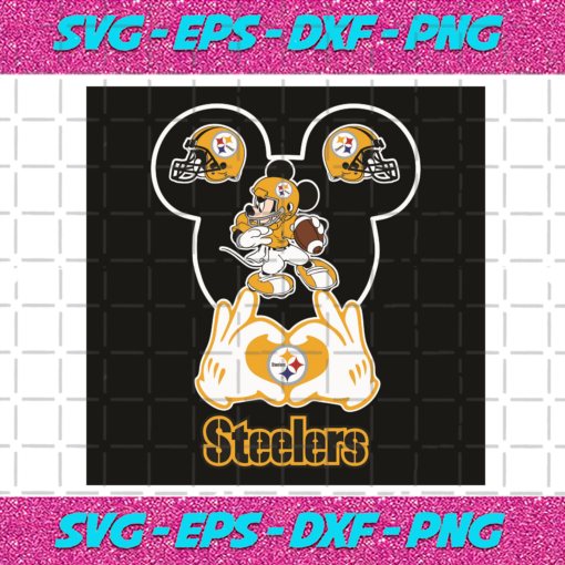 Love Pittsburgh Steelers Mickey Mouse Svg SP30122020