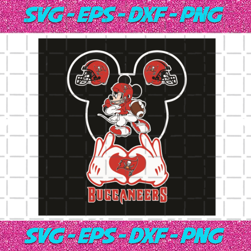 Love Tampa Bay Buccaneers Mickey Mouse Svg SP30122020