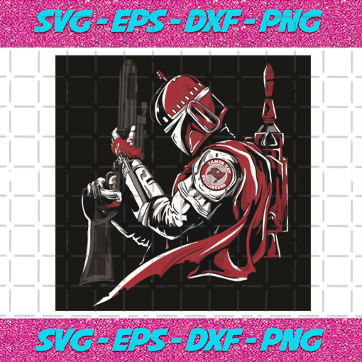 Mandalorian Tampa Bay Buccaneers Svg SP2301019