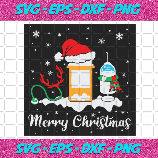 Medical Merry Christmas Svg CM051220206