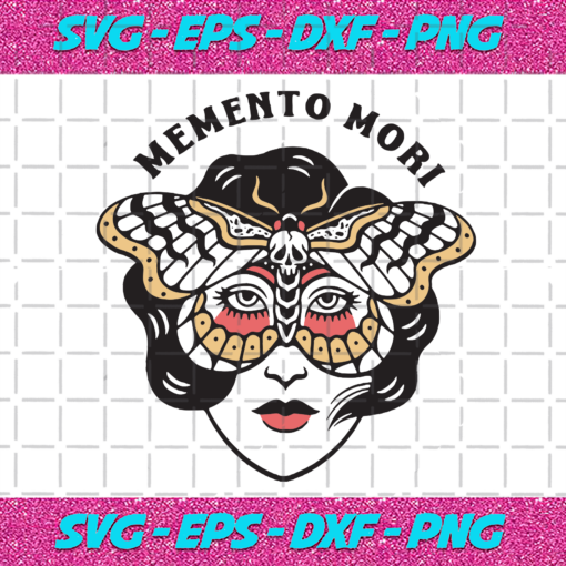 Memento Mori Moth Graphic Svg TD1612202020