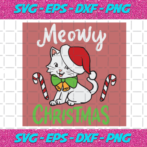 Meowy Christmas Svg CM1012202024