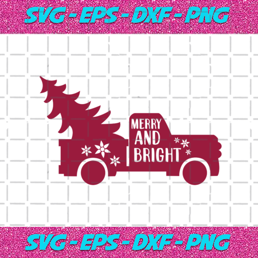Merry And Bright Svg CM231120204