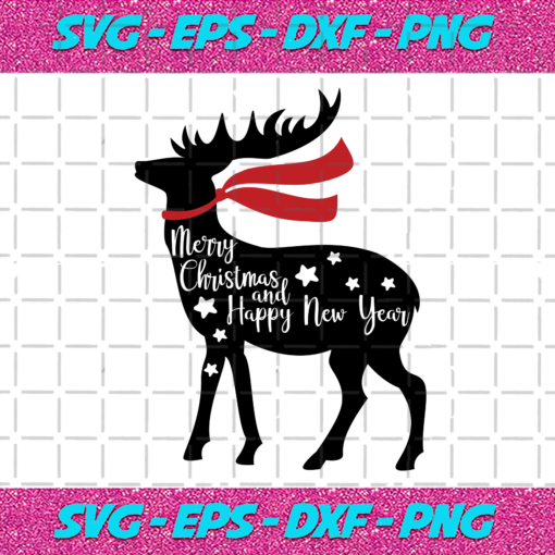 Merry Christmas And Happy New Year Christmas Svg CM20102020