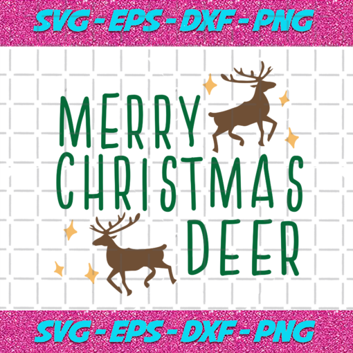 Merry Christmas Deer Svg CM2311202013