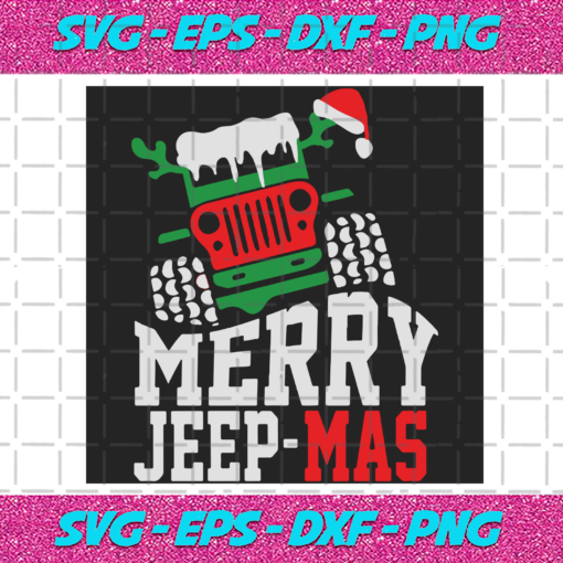 Merry Jeepmas Svg CM1612202013