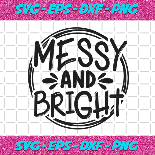 Messy And Bright Christmas Svg CM17112020