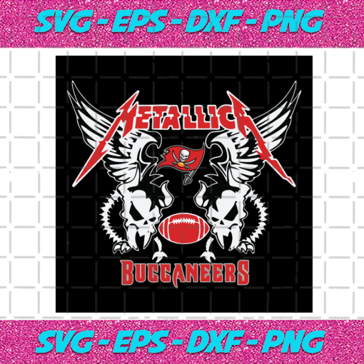 Metallica Buccaneers Svg SP26122020