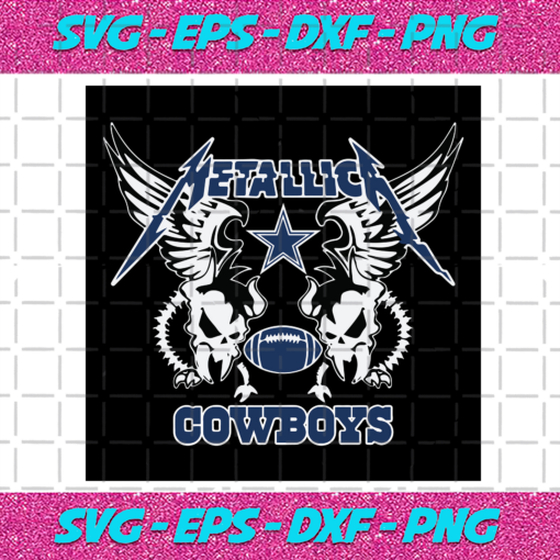 Metallica Cowboys Svg SP26122020