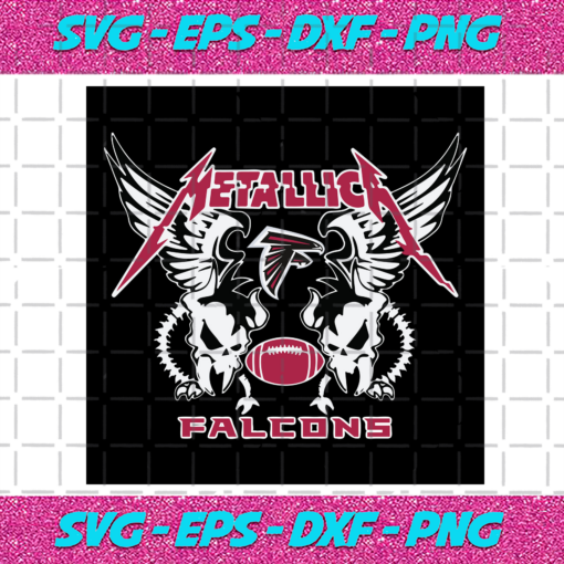 Metallica Falcons Svg SP26122020