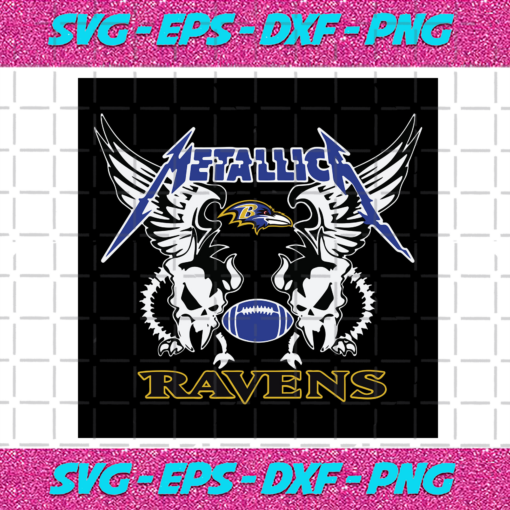 Metallica Ravens Svg SP26122020