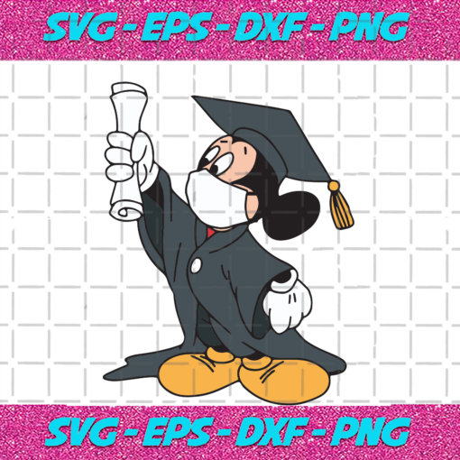 Mickey Graduation Mickey Mouse Svg TD19082020