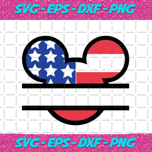 Mickey Head Independence Day Mickey Shirt Svg IN17082020