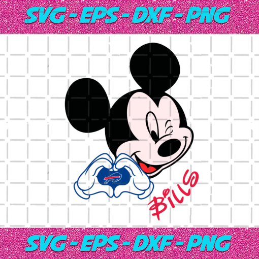 Mickey Loves Bills Svg SP2012021
