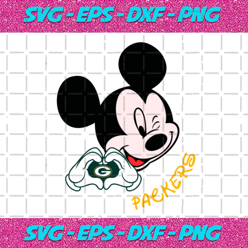 Mickey Loves Packers Svg SP2012021
