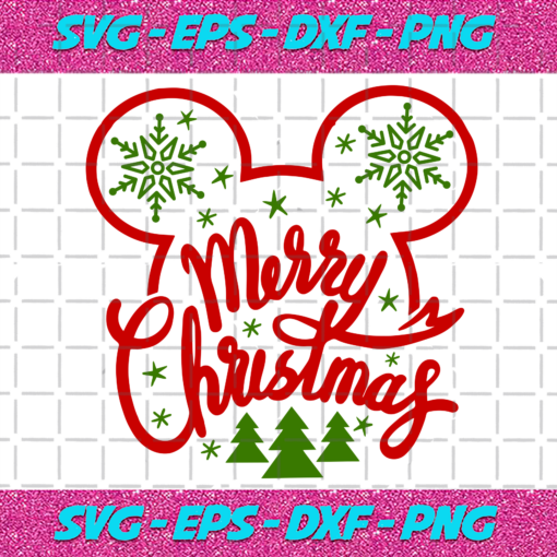 Mickey Merry Christmas Christmas Svg CM17112020