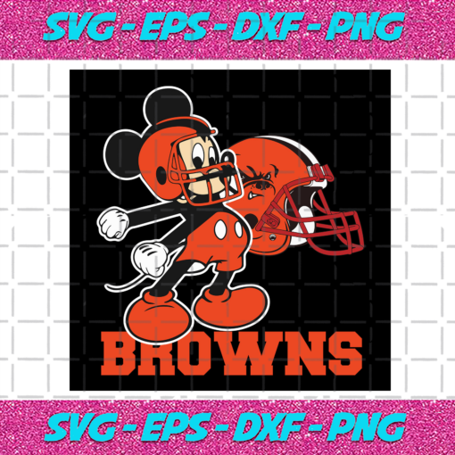 Mickey Mouse Browns Svg SP26122020