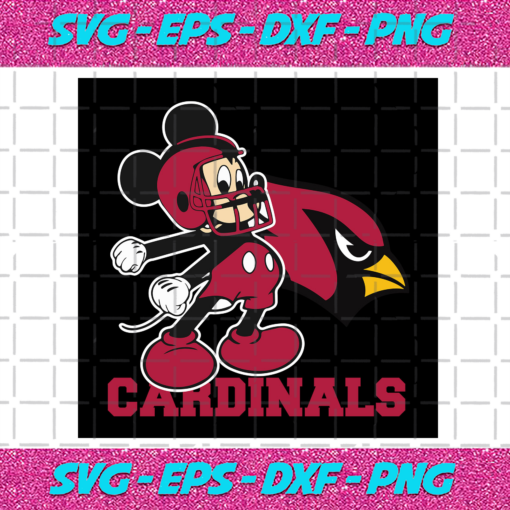 Mickey Mouse Cardinals Svg SP26122020