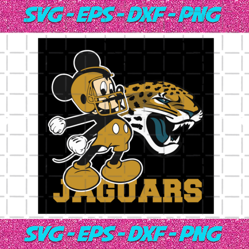 Mickey Mouse Jaguars Svg SP26122020