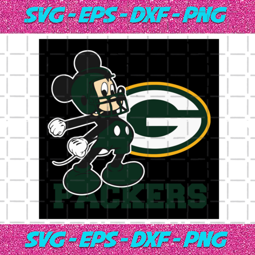 Mickey Mouse Packers Svg SP26122020