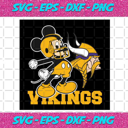Mickey Mouse Vikings Svg SP26122020