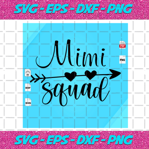 Mimi Squad Svg BD22072020