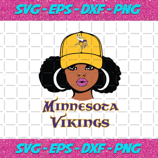 Minnesota Vikings Girl Svg SP060120211