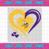 Minnesota Vikings Heart Logo Svg SP22122020