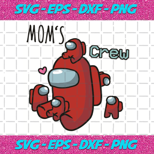 Mom Crew Among Us Svg TD2901011