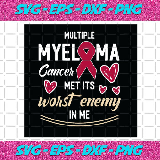 Multiple Myeloma Cancer Met Its Worst Enemy In Me Svg AW26012021