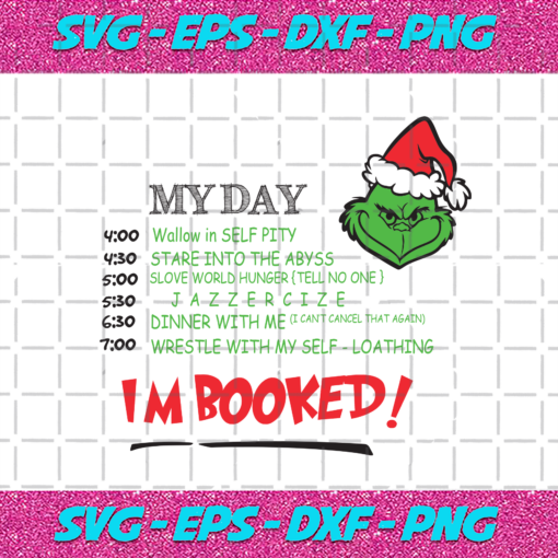 My Day Im Booked Christmas Svg CM27102020