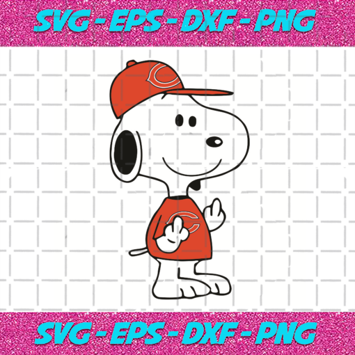 Snoopy Chicago Bears Svg SP2501067