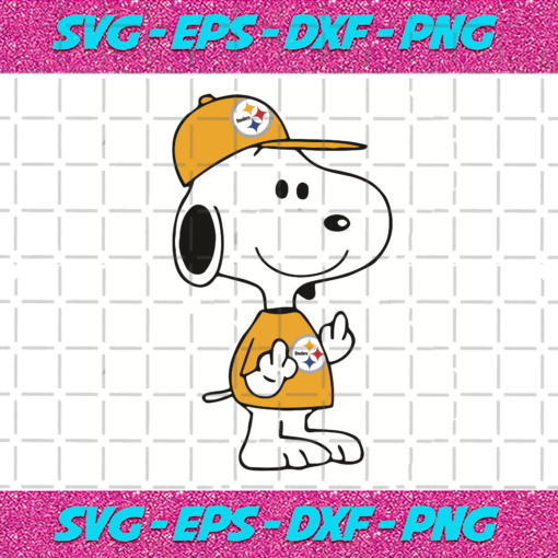 Snoopy Pittsburgh Steelers Svg SP2501059