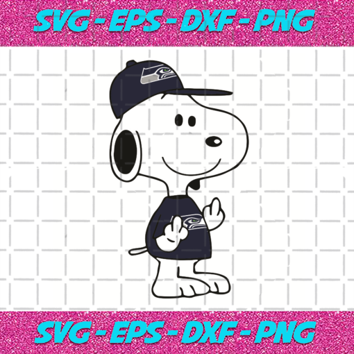 Snoopy Seattle Seahawks Svg SP2501062