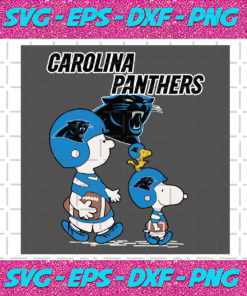 Snoopy The Peanuts Carolina Panthers Svg SP31122020