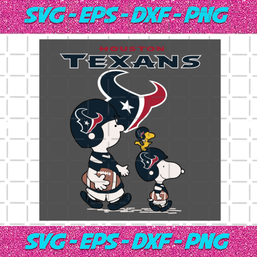 Snoopy The Peanuts Houston Texans Svg SP31122020