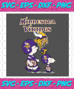 Snoopy The Peanuts Minnesota Vikings Svg Sport Svg Football Svg Football Teams Svg NFL Svg Minnesota Vikings Svg Vikings Football Team Vikings Svg Minnesota Svg
