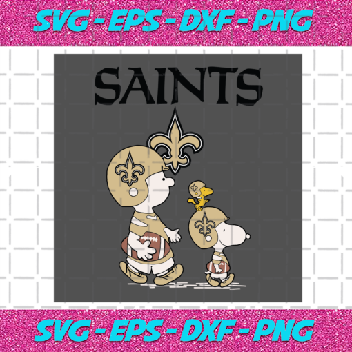 Snoopy The Peanuts New Orleans Saints Svg SP31122020