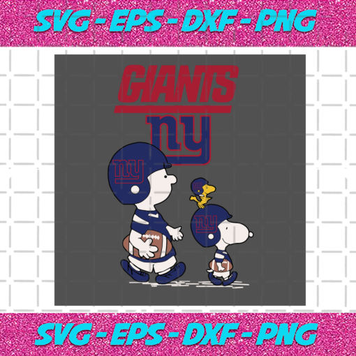 Snoopy The Peanuts New York Giants Svg SP31122020