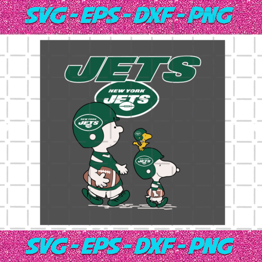 Snoopy The Peanuts New York Jets Svg SP31122020