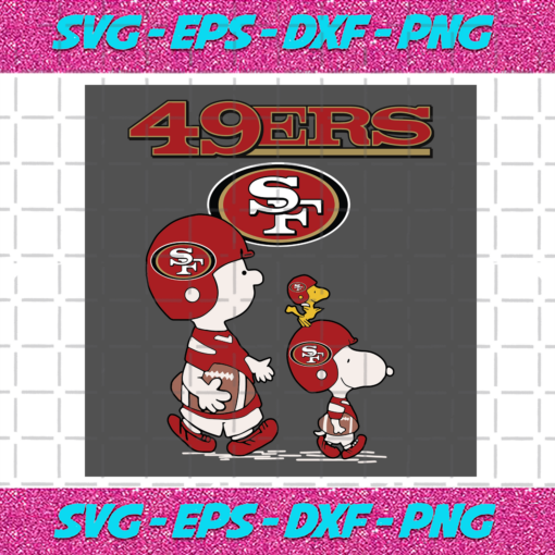 Snoopy The Peanuts San Francisco 49ers Svg SP31122020