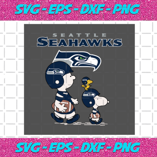 Snoopy The Peanuts Seattle Seahawks Svg SP31122020