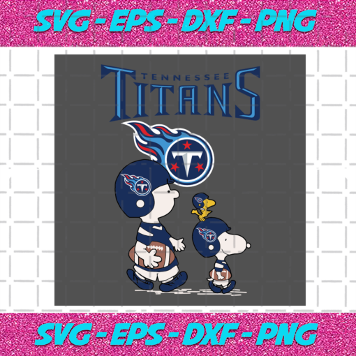 Snoopy The Peanuts Tennessee Titans Svg SP31122020