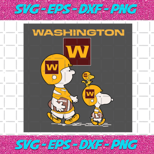 Snoopy The Peanuts Washington Football Team Svg SP31122020