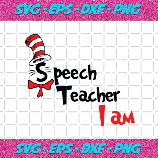 Speech Teacher I Am Svg DR1012021