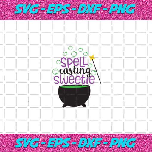 Spell casting sweetie Halloween svg HW30072020