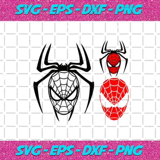 Spiderman Face Bundle Svg TD21122020